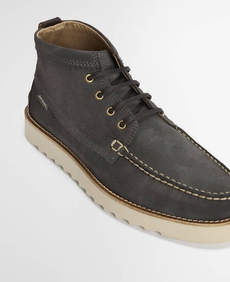 Hadston Chukka Boots Slate Grey Suede