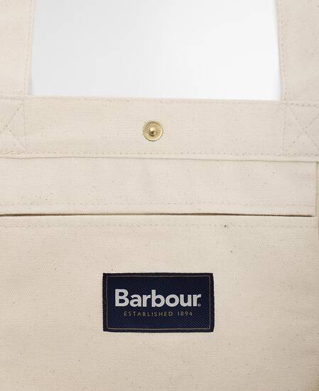 Script Tote Bag Natural