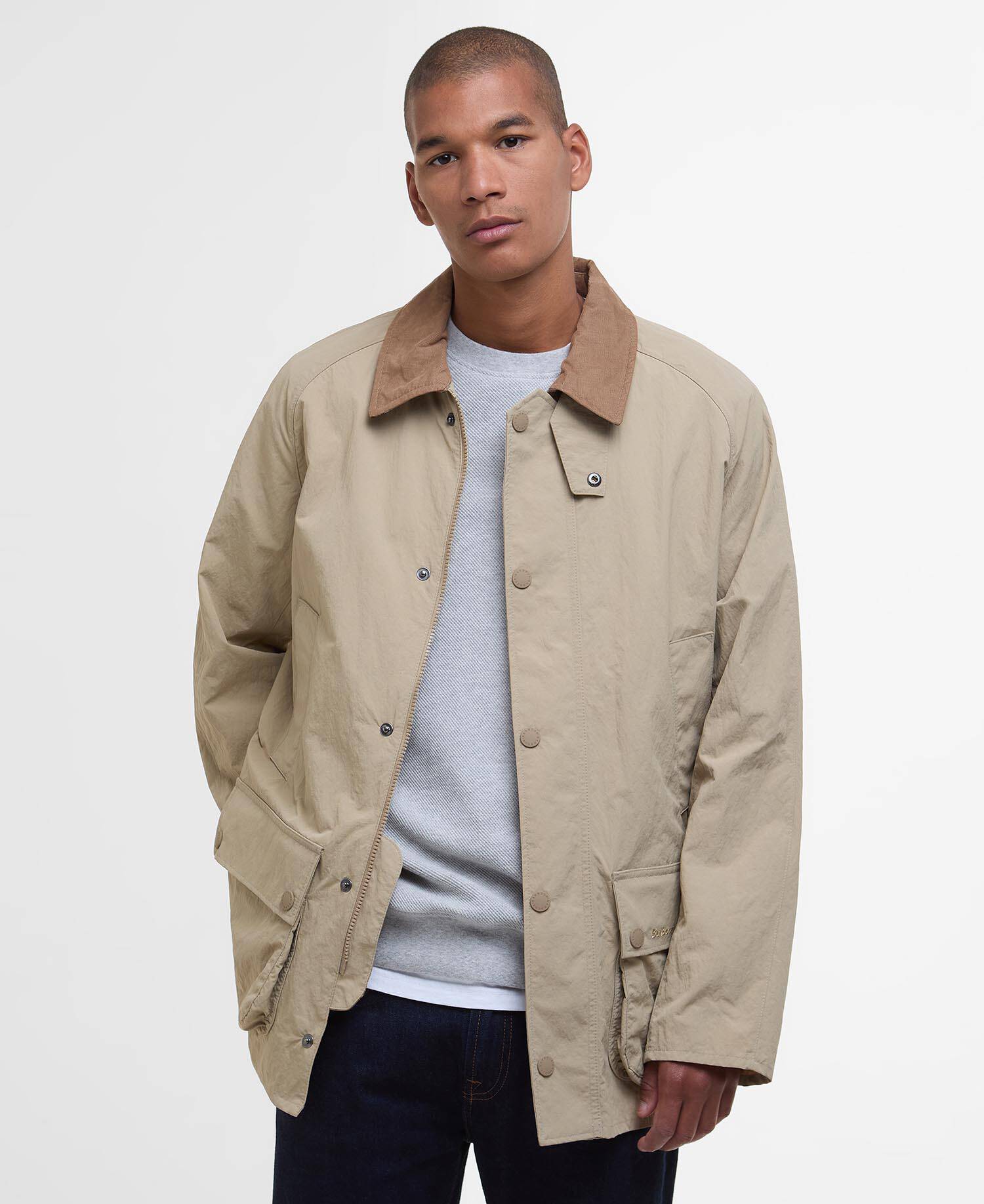 Ashby Showerproof Jacket Washed Stone image number 0