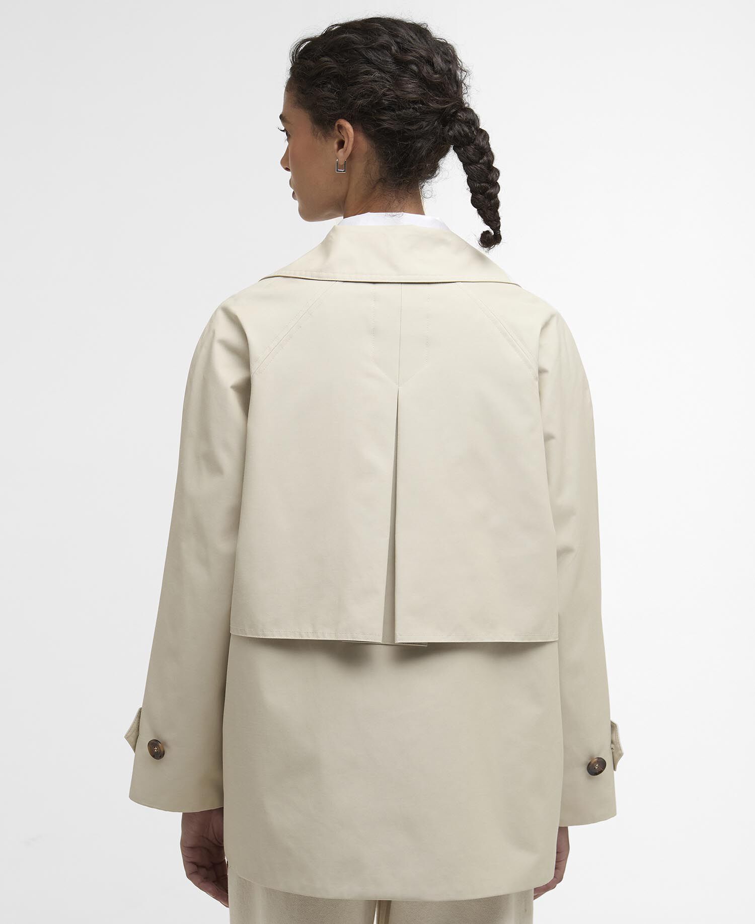 Maisy Showerproof Jacket Mist / Dress Navy Tartan