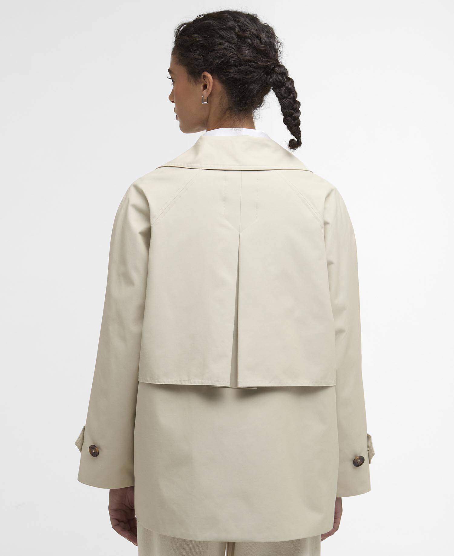 Maisy Showerproof Jacket Mist / Dress Navy Tartan image number 2