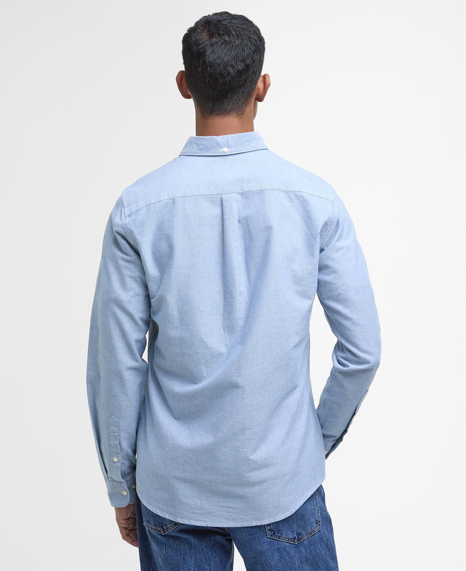 Oxford Tailored Long-Sleeved Shirt Midnight