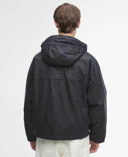 Barbour for Margaret Howell Transport Waxed Jacket Navy