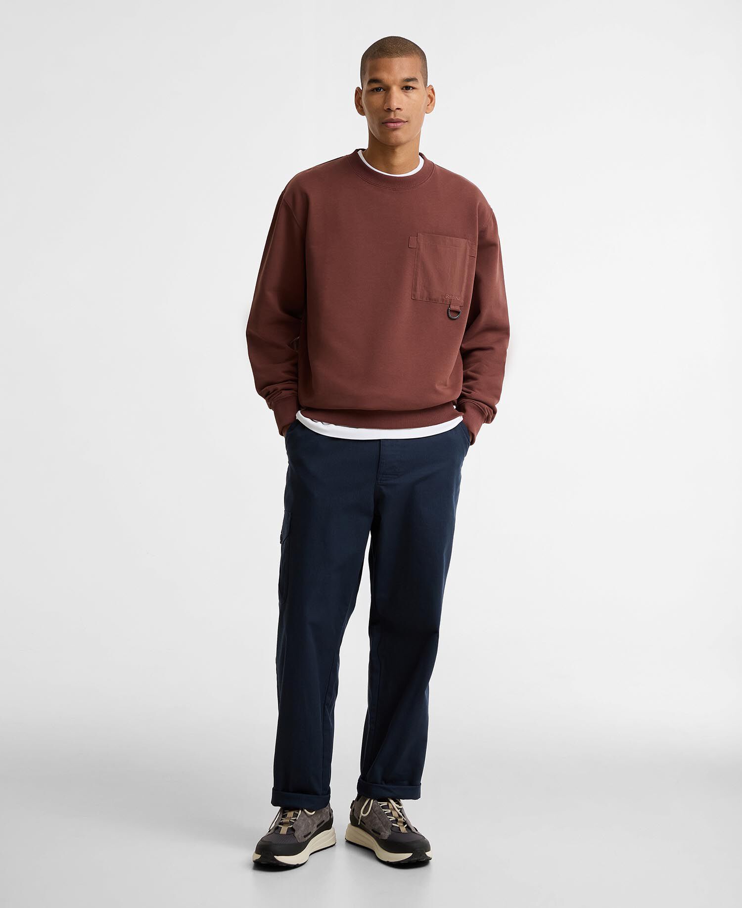 Ivergill Relaxed Sweatshirt Burnt Pepper