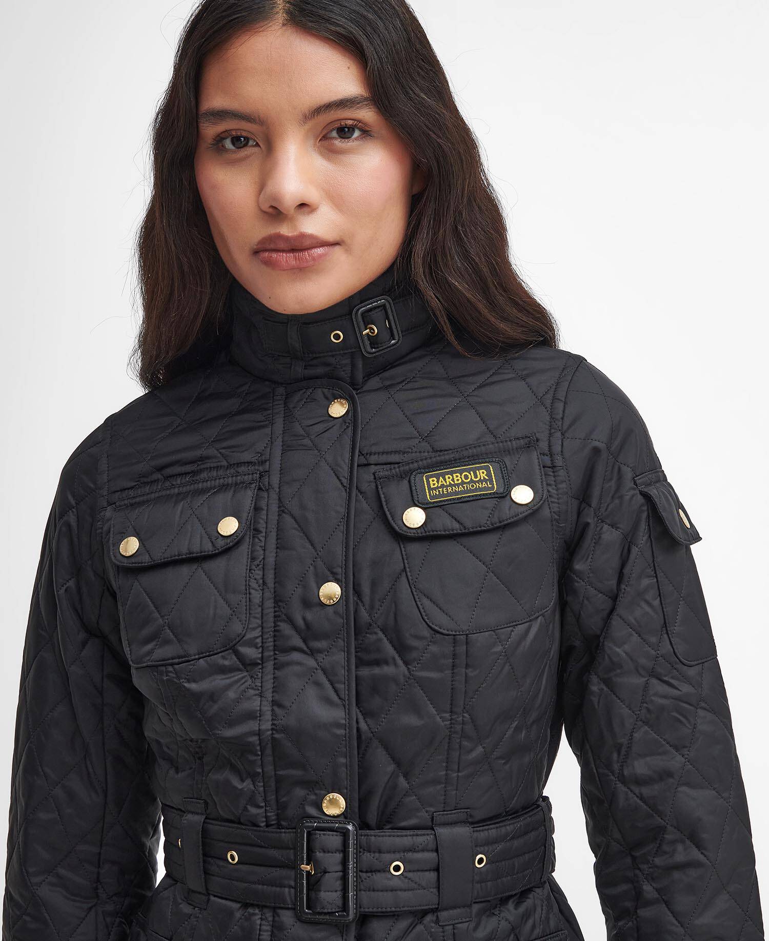 International Quilted Jacket Classic Black image number 4