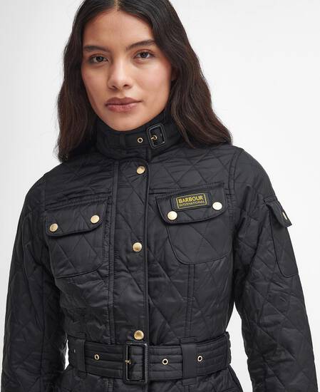 International Quilted Jacket Classic Black