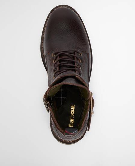 Heidi Commando Boots Classic Brown