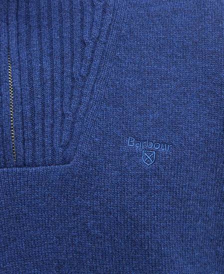 Essential Half-Zip Jumper Atlantic Blue