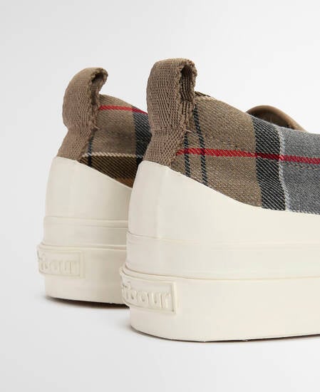 Cowan Slip-On Trainers Dress Tartan