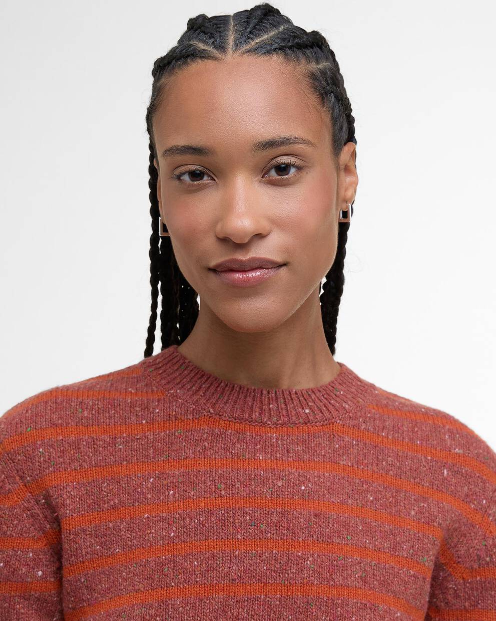 Claydon Striped Crew Neck Jumper