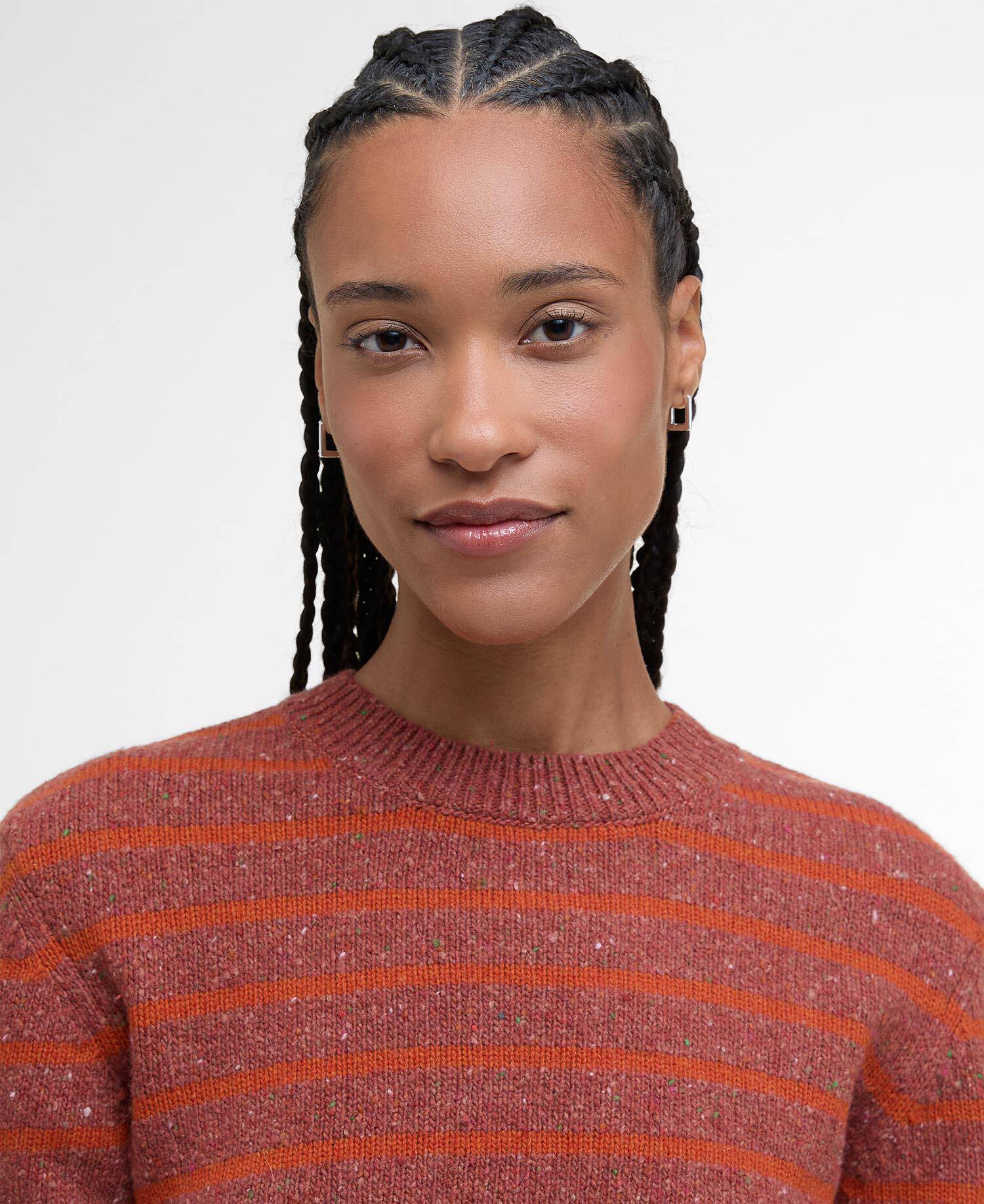 Claydon Striped Crew Neck Jumper image number 3