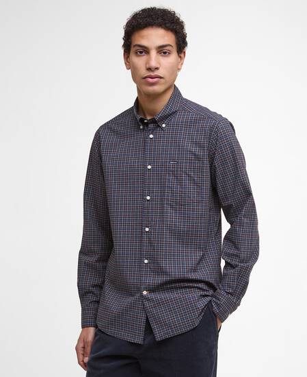 Hemd Lomond Tailored Midnight Oak Tartan
