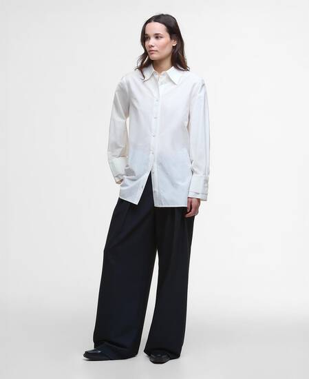 Evette Relaxed Shirt White