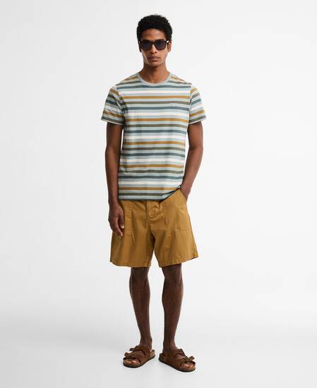 Rokeby Striped T-Shirt Dusty Slate