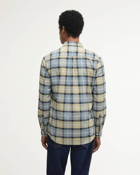 Lewis Tailored Long-Sleeved Shirt Highland Loch Tartan