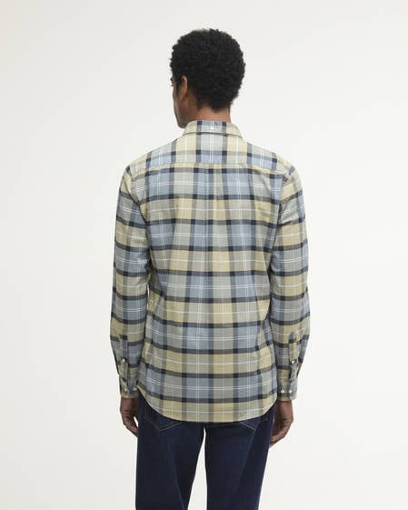 Lewis Tailored Long-Sleeved Shirt Highland Loch Tartan