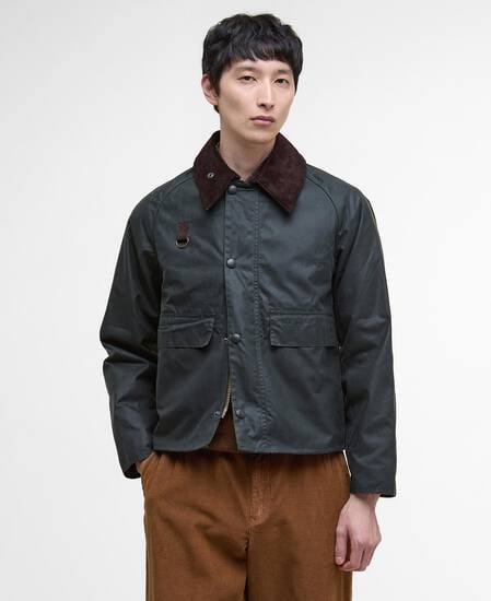 Spey Slim Waxed Jacket Sage