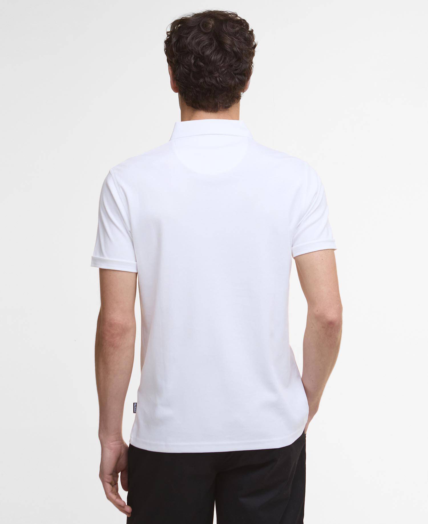 Corpatch Tailored Short-Sleeved Polo Shirt White image number 2