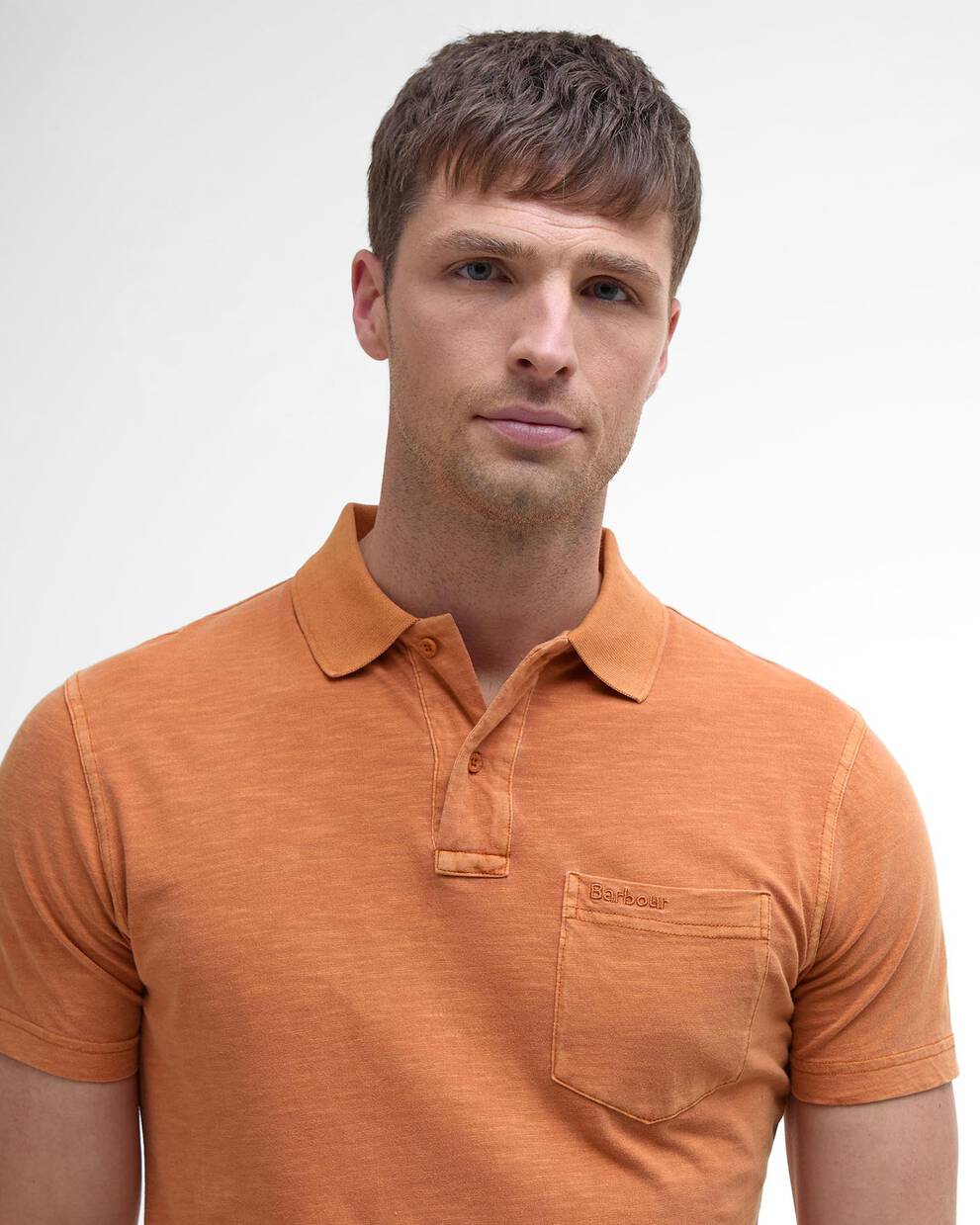 Poloshirt Pigment Dye Slub