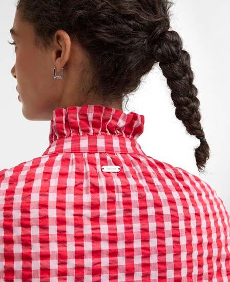 Esther Gingham Oversized Shirt Multi