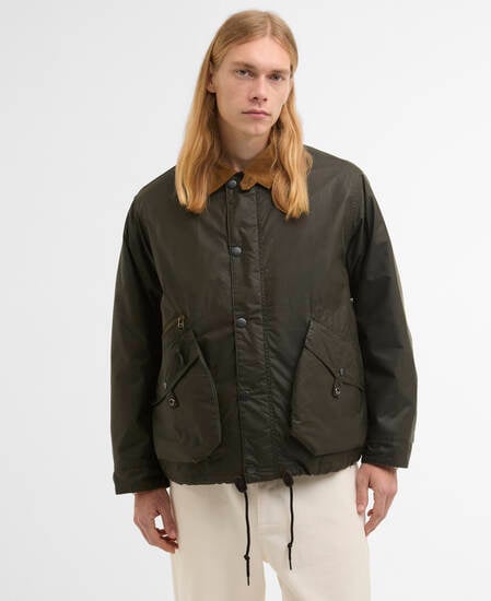 Modified Endurance Waxed Jacket Archive Olive
