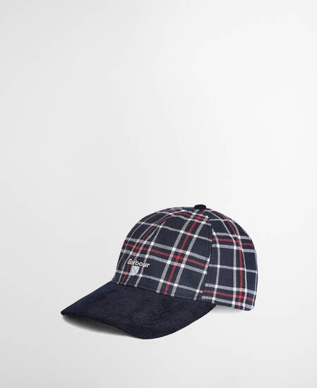 Cap Benson Navy/Red Check