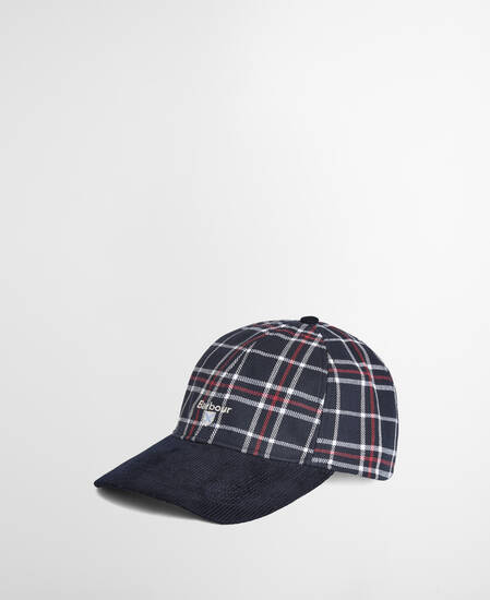 Cappellino Benson Navy/Red Check