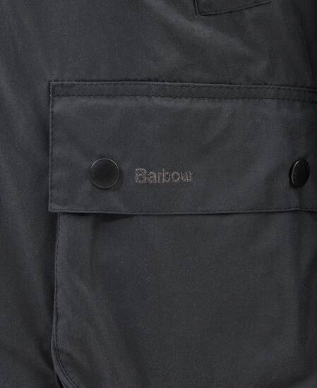 Ashby Waxed Jacket Grey-Classic