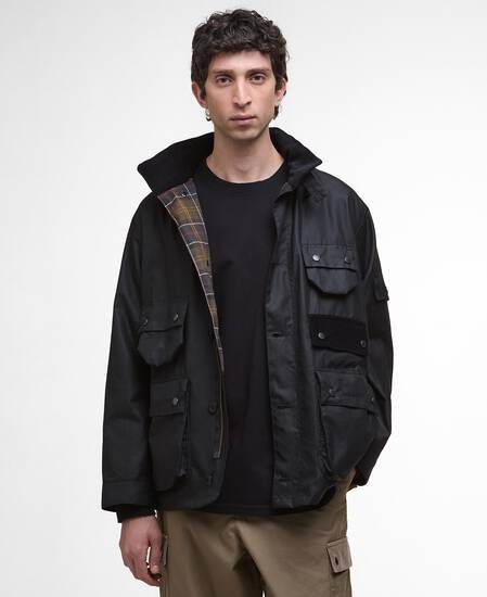 Wachsjacke Editor Black