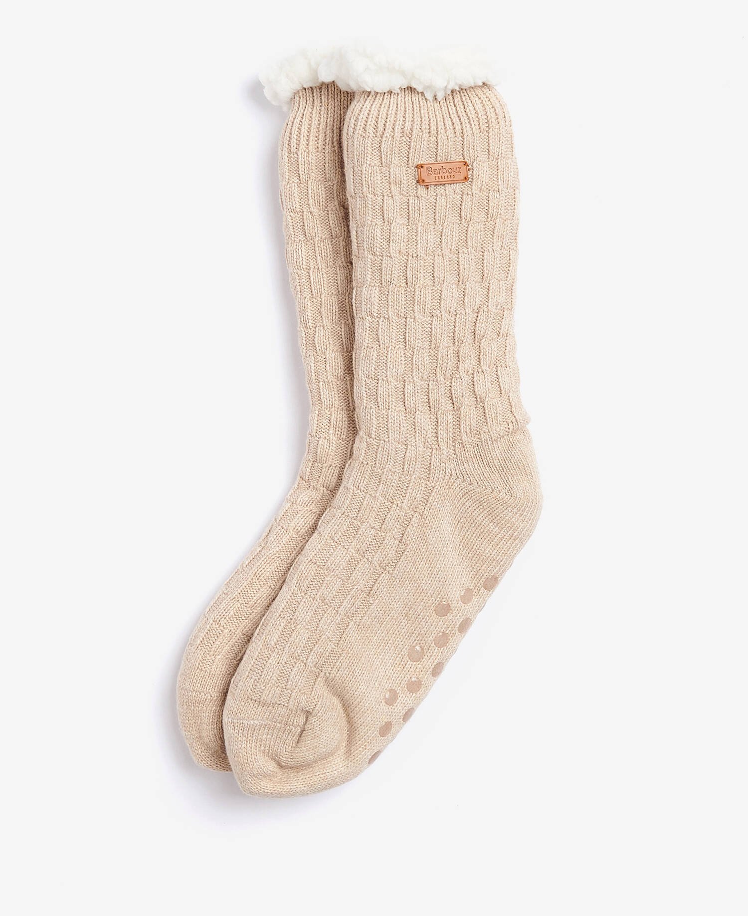 Cable Knit Lounge Socks image number 0
