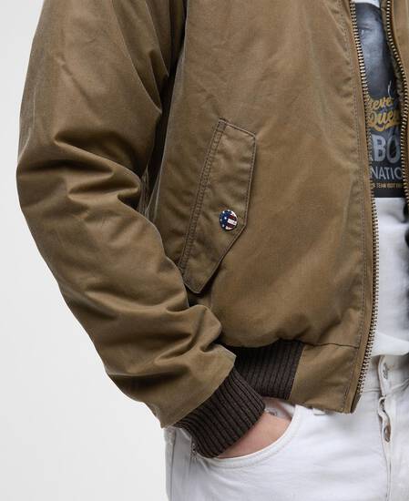 Merchant Waxed Jacket Sand