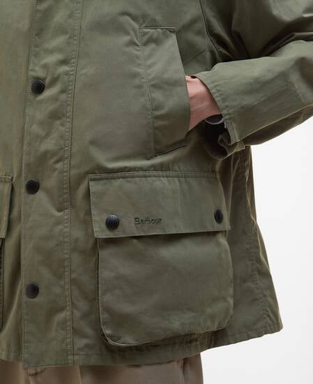 Giacca casual oversize Bedale con finitura manopesca 