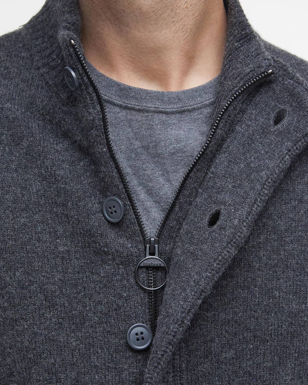 Pullover Essential Patch Zip Through