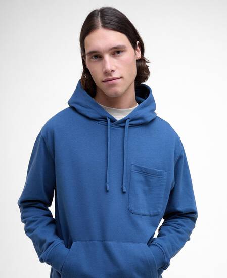 Apton Relaxed Hoodie Dark Denim