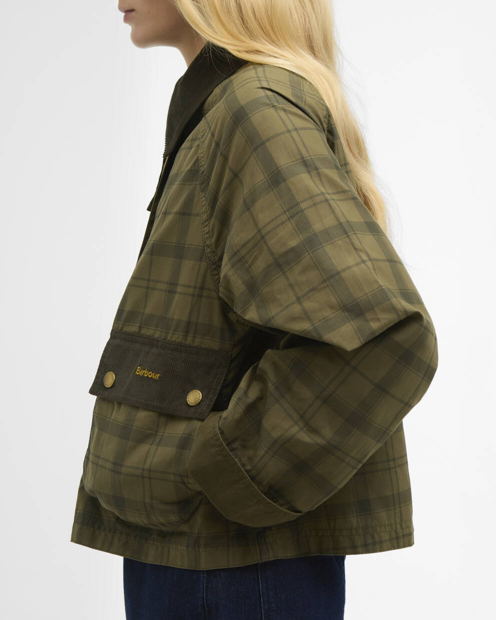 Freizeitjacke Tartan Cropped Beadnell