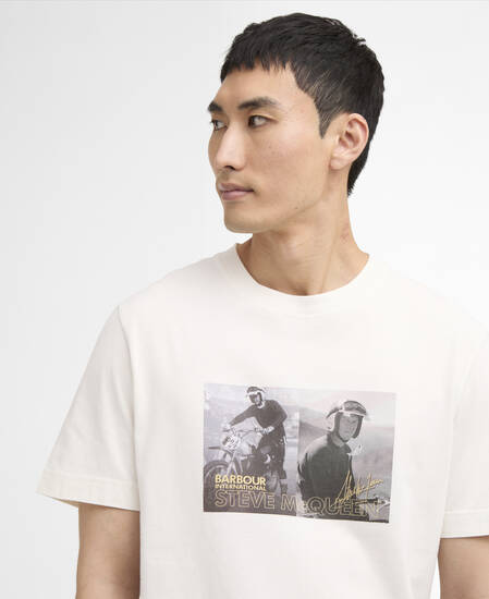 Hellen Graphic T-Shirt Whisper White