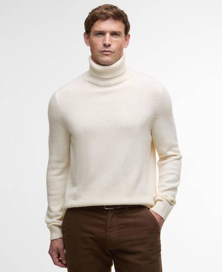 Kelp Roll-Neck Jumper Whisper White