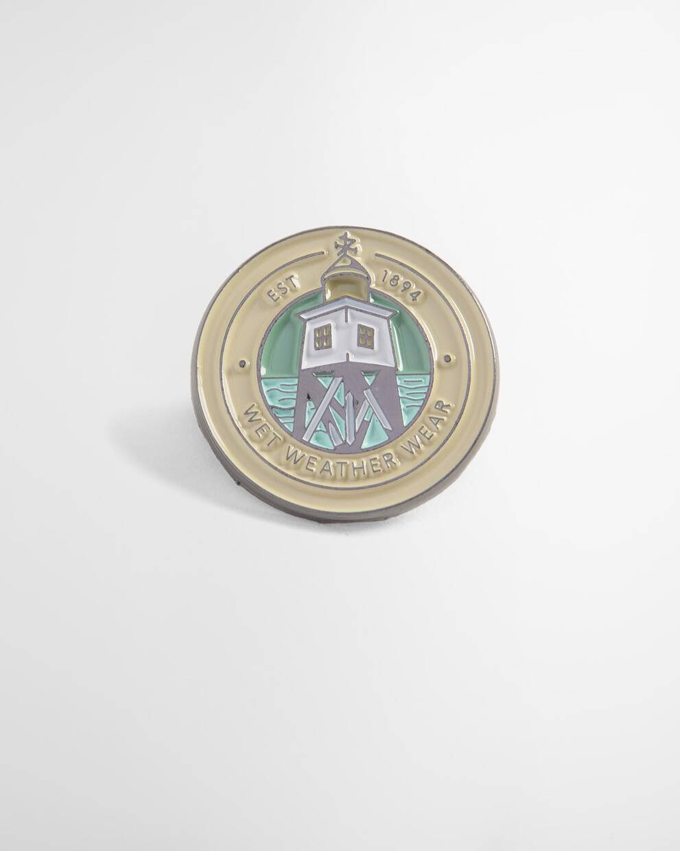 Barbour Lighthouse Pin Badge
