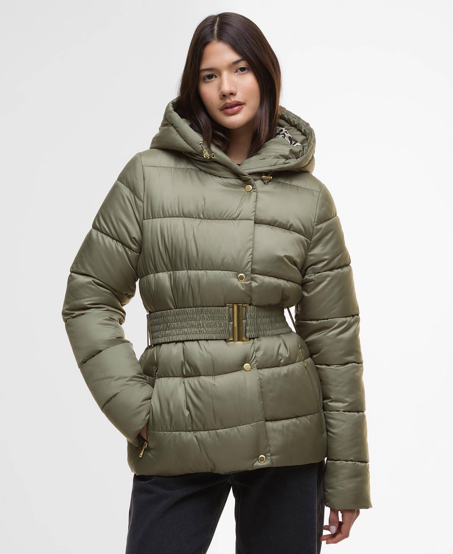 Short Track Line Puffer Jacket image number 0