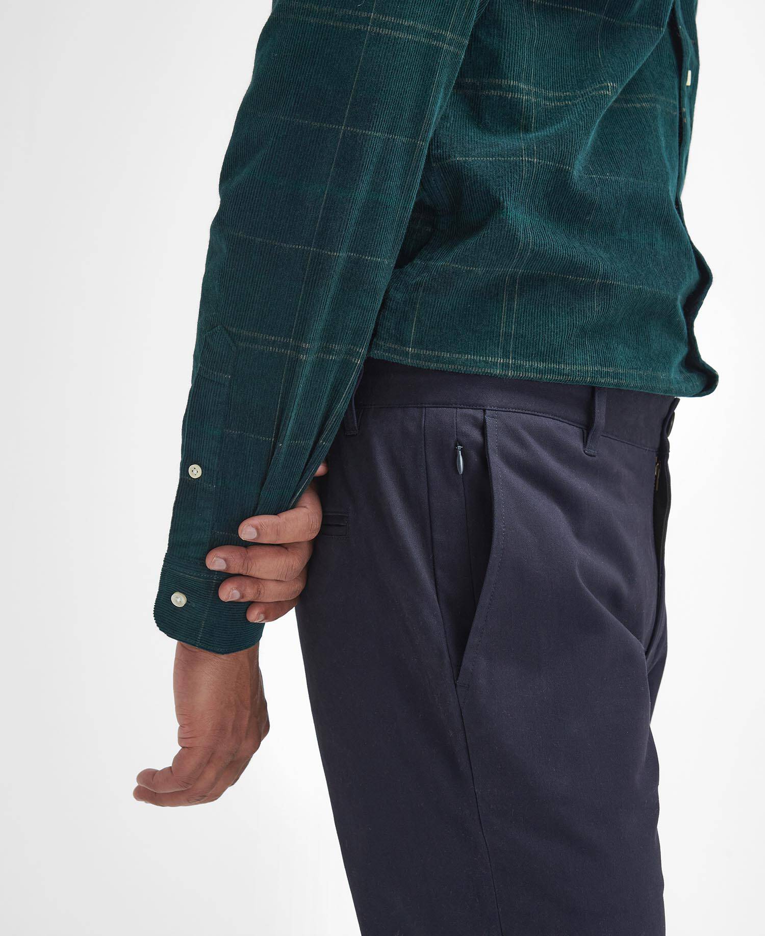 Sueded Sateen Slim Trousers image number 4