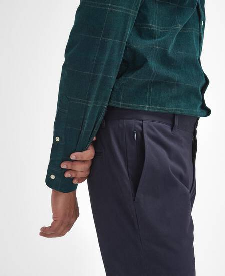 Sueded Sateen Slim Trousers Dark Navy Sueded Sateen Slim Trousers Dark Navy