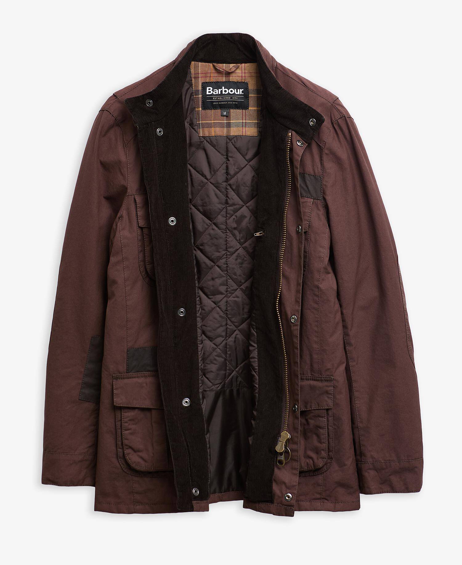 Barbour Re-Loved Corbridge Waxed Jacket - Size M image number 1