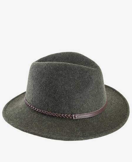 Tack Fedora Olive Melange
