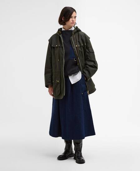 Aberford Wax Archive Olive/Ancient Tartan