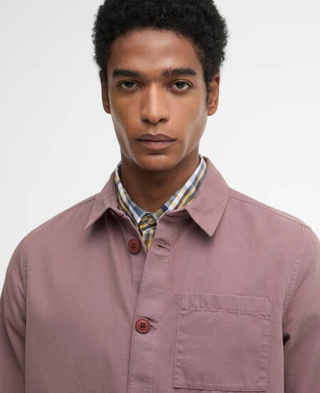 Overshirt Washed Cotton Peppercorn