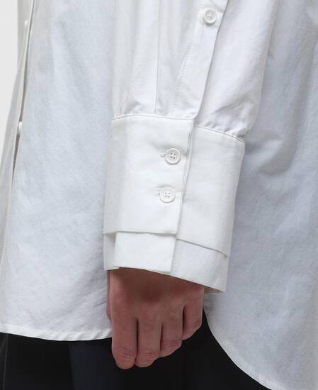 Evette Relaxed Shirt White