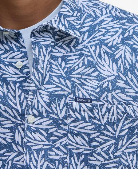Jackstone Regular Short-Sleeved Shirt Dark Denim