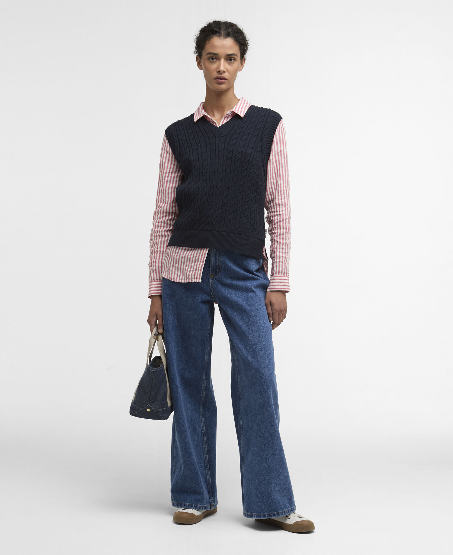 Hartland Sweater Vest Classic Navy