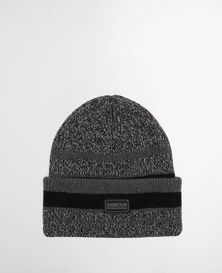Boston Beanie & Scarf Gift Set Black/Grey