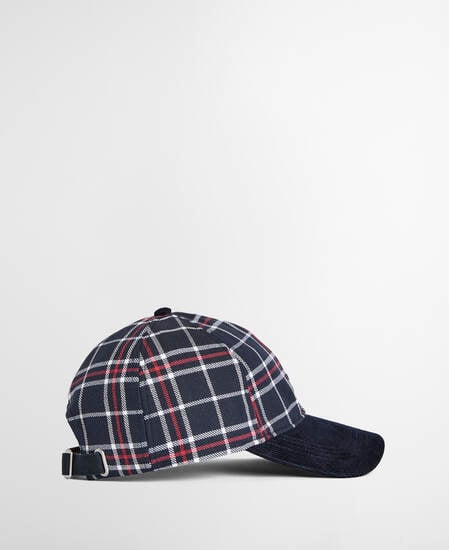 Cap Benson Navy/Red Check